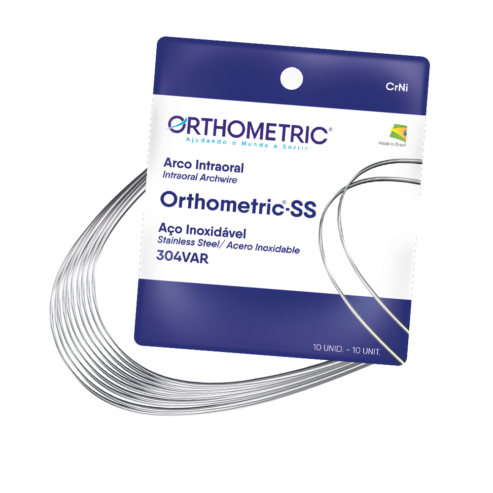Orthometric Stainless Steel ArchWires (10 Rectangular)